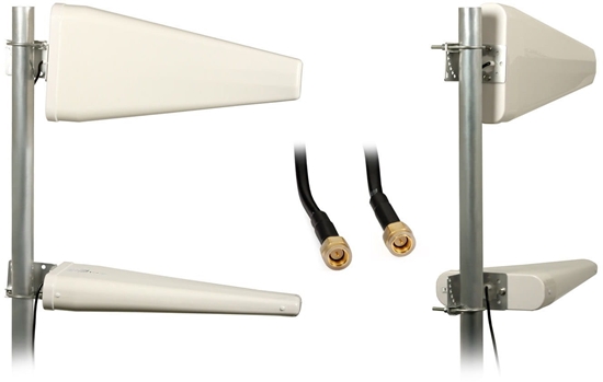 Picture of ANTENA LOGARYTMICZNA MIMO TD-LTE-KYZ-10/10+10M+SMA GSM/GPRS LTE