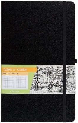 Attēls no Antra Notes A6 Kratka Romantyzm Czarny (254204)