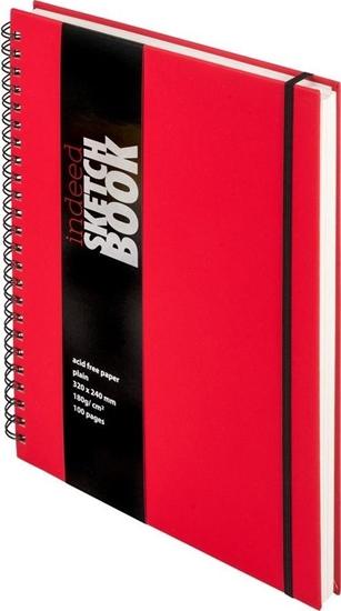 Picture of Antra Szkicownik notes A4+ Czerwony