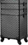 Attēls no Apte MOBILNY KUFER KOSMETYCZNY Aluminiowy TROLLEY Duy 61x36cm czarny CA19A