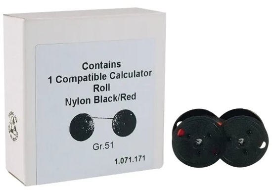 Picture of Armor Armor - Sort, rød - 13 mm x 6 m - print-bånd