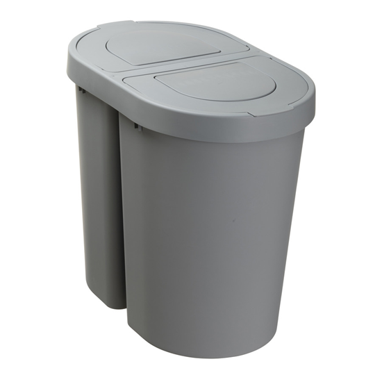 Изображение Atkrit.konteiners 25Lx2 Seattle Swing, pelēks