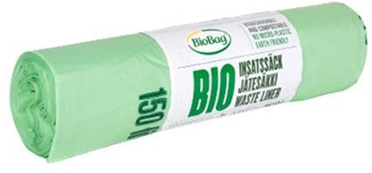 Attēls no Atkritumu maisi kompostejami BioBag 125/150L (5 gab. rulli) 35mkr. 75x 115cm zali  7035961869079 7035961869079 (7035961869079)
