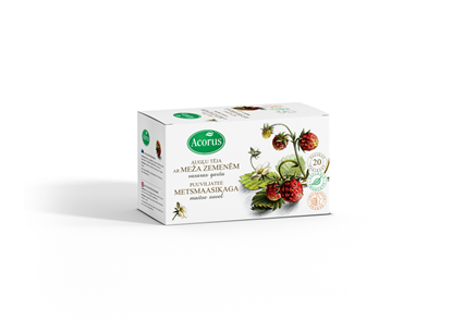 Attēls no Augļu tēja HERBITUM ar Meža Zemenēm, maisiņi, 2.5gx20gb