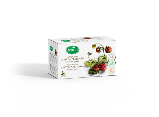 Picture of Augļu tēja HERBITUM ar Meža Zemenēm, maisiņi, 2.5gx20gb