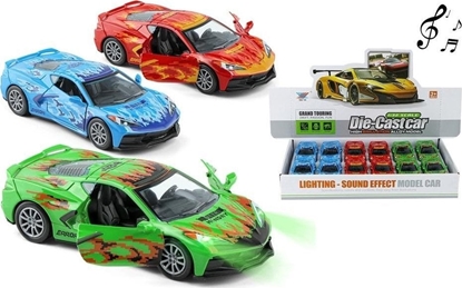 Attēls no Auto sportowe metal pull back MIX