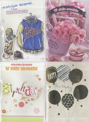 Attēls no Avanti Karnet A5 grajcy Urodziny MIX AVANTI