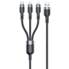 Picture of AWEI kabel CL-975 usb-c|lightning|mico 3w1 czarny|