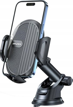 Attēls no Awei Uchwyt samochodowy na kokpit AWEI X72 czarny/black