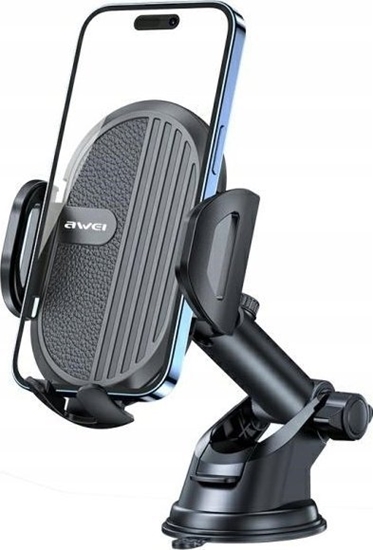 Picture of Awei Uchwyt samochodowy na kokpit AWEI X72 czarny/black