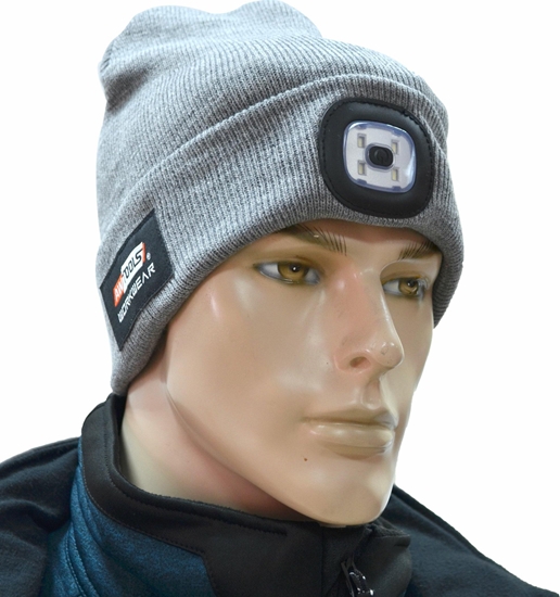 Изображение AWTools AWTOOLS CZAPKA Z LAMPK LED 120lm GRANATOWA