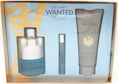 Picture of Azzaro SET AZZARO Wanted Tonic EDT spray 100ml + Hair & Body Shampoo 100ml + EDT spray 6ml (3351500019205) - 3351500019205