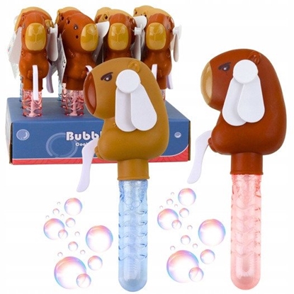 Picture of Baki Mydlane Kapibara Wiatraczek 2w1 Ródka 3 Oczka Do Baniek 19cm Mix LEAN TOYS