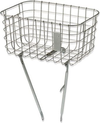 Attēls no Basil Kosz Na Przedni O ROBIN 26" - 28" Stalowy Silver Cloud (BAS-11219)