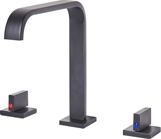 Изображение Bateria umywalkowa Beliani Kagera stojca czarny (229493)