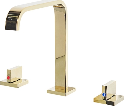 Picture of Bateria umywalkowa Beliani Kagera stojca zoty (229497)