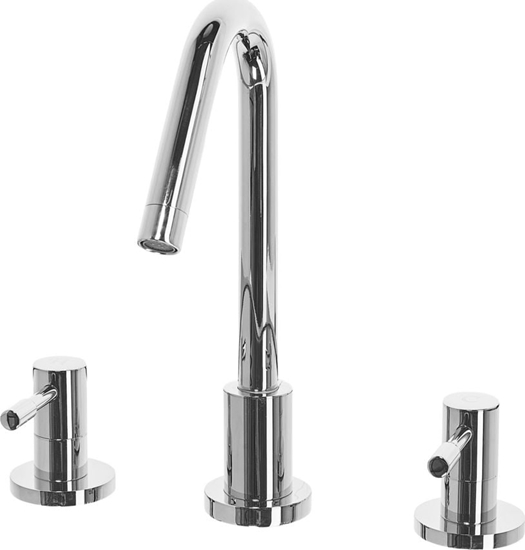 Picture of Bateria umywalkowa Beliani Kalambo stojca chrom (229508)