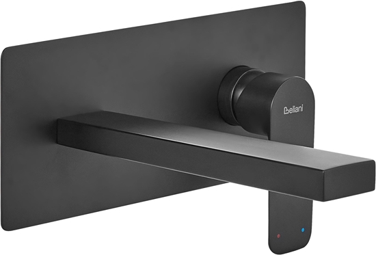 Изображение Bateria umywalkowa podtynkowa DICHATO Mosidz Czarny