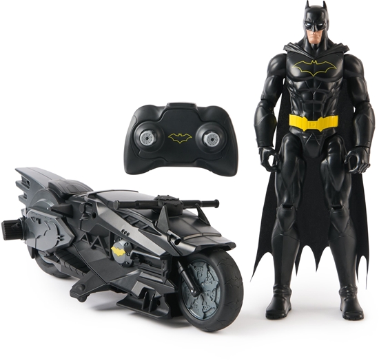 Picture of Batman Stealth Batcycle RC w. 30 cm Batman