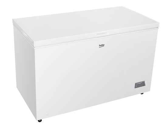 Изображение BEKO Freezer | CF380EWN | Energy efficiency class E | Chest | Free standing | Height 85 cm | Total net capacity 371 L | White