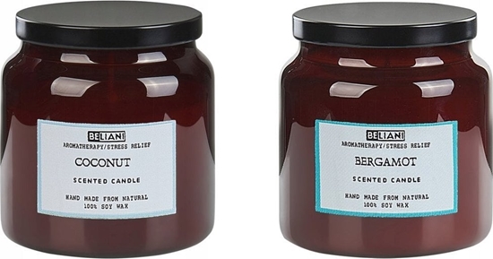 Изображение Beliani 2 wiece zapachowe bergamotka/ kokos ABSOLUTE ALCHEMY