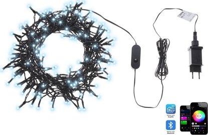 Изображение Beliani acuch wietlny kolorowy Smart LED 27 m z aplikacj IGALIKU