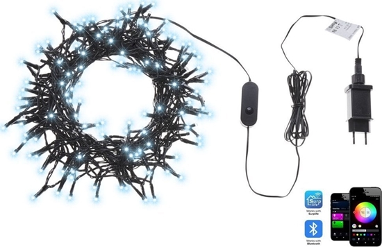 Изображение Beliani acuch wietlny kolorowy Smart LED 27 m z aplikacj IGALIKU