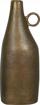 Изображение Beliani Aluminium Wazon dekoracyjny 46 cm Mosiny Zoty SAMBHAR