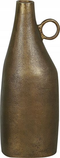 Изображение Beliani Aluminium Wazon dekoracyjny 46 cm Mosiny Zoty SAMBHAR
