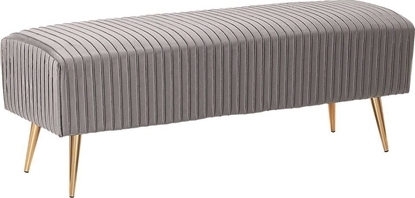 Изображение Beliani awka do sypialni welurowa szara PATERSON!