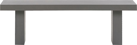 Изображение Beliani awka ogrodowa betonowa 150 x 40 cm szara TARANTO