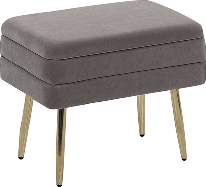 Изображение Beliani awka ze schowkiem do sypialni szara ODESSA