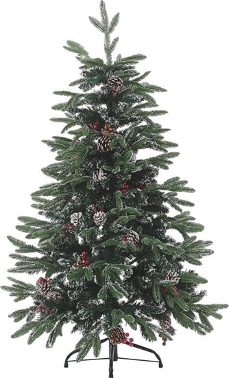 Изображение Beliani Choinka sztuczna na stojaku Zielona