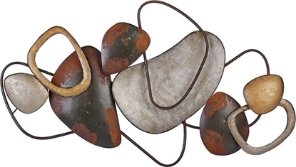 Изображение Beliani Dekoracja cienna brzowa COBALT