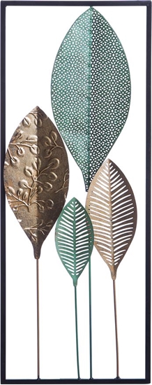 Изображение Beliani Dekoracja cienna wielokolorowa PLATINUM