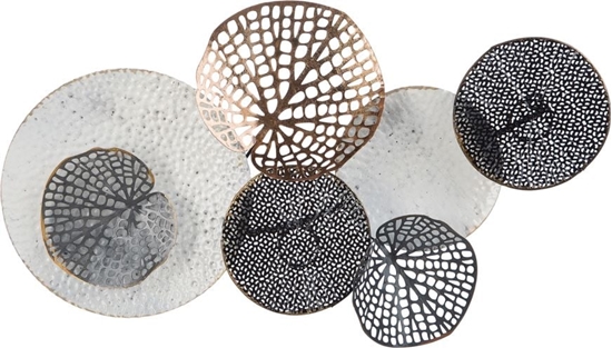 Изображение Beliani Dekoracja cienna wielokolorowa RHODIUM