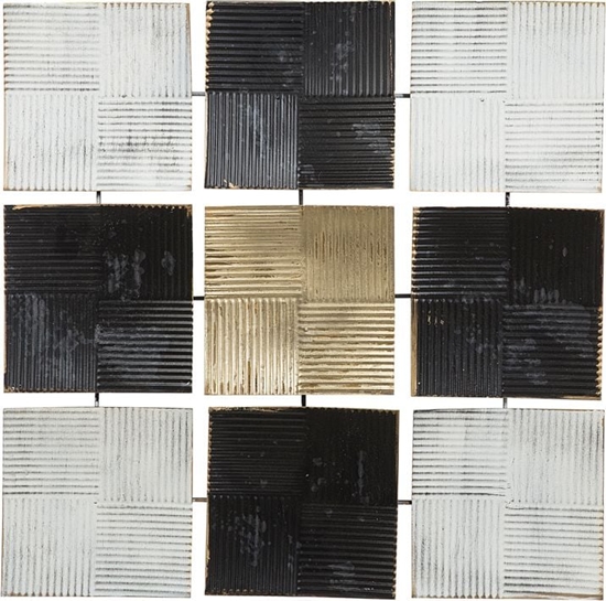 Изображение Beliani Dekoracja cienna wielokolorowa TITANIUM