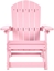 Изображение Beliani Fotel bujany ogrodowy dla dzieci ADIRONDACK Pastelowy ró