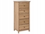 Attēls no Beliani Komoda 50 cm jasne drewno SALTON