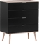 Изображение Beliani Komoda czarna WALPI
