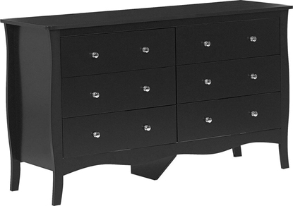 Изображение Beliani Komoda czarna WINCHESTER!