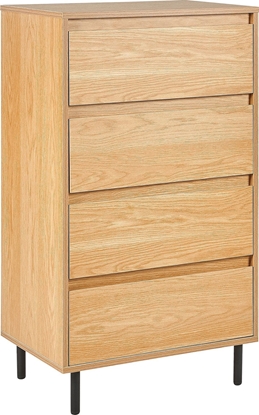Изображение Beliani Komoda jasne drewno NIKEA