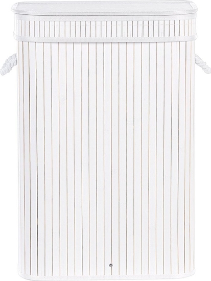 Picture of Beliani Kosz bambusowy z pokryw biay KALUTARA