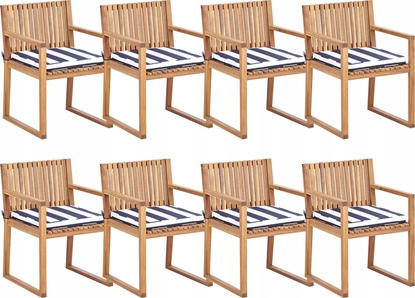 Picture of Beliani Krzeso ogrodowe Granatowy SASSARI II