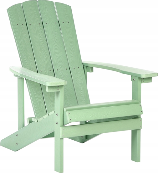 Picture of Beliani Krzeso ogrodowe MDF Jasnozielony ADIRONDACK