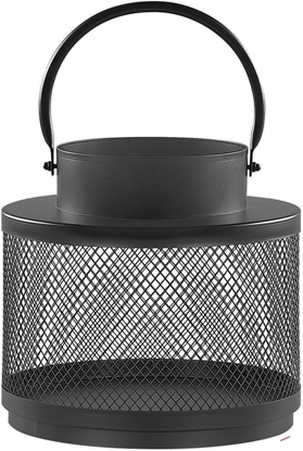 Picture of Beliani Lampion metalowy 24 cm czarny YAMDENA!