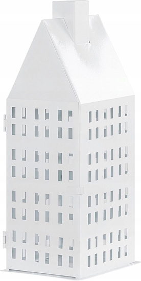 Picture of Beliani Lampion metalowy 40 cm biay DOLOK!