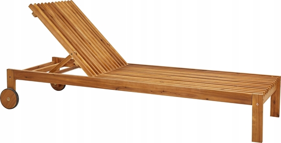 Picture of Beliani Leak Drewno Jasne drewno BELLANO