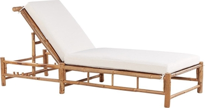 Picture of Beliani Leak ogrodowy bambusowy jasne drewno z biaym LIGURE!