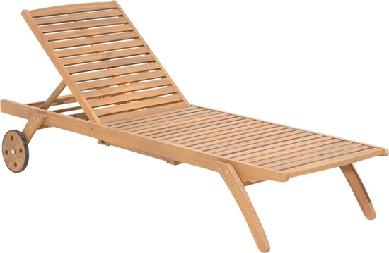 Picture of Beliani Leak ogrodowy drewniany jasny CESANA